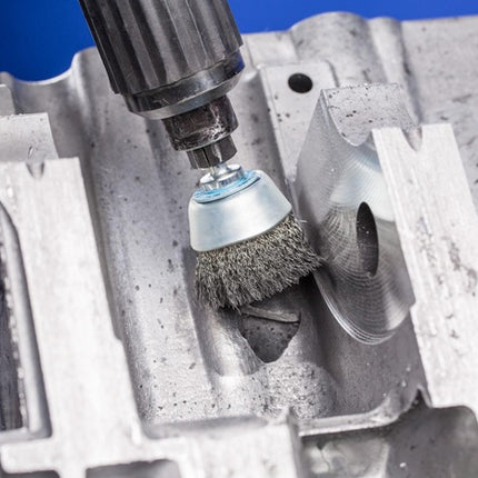 PFERD spazzola a tazza TBU INOX ( 8000435473 ) Ø 50 mm spessore del filo 0,3 mm