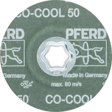 PFERD Fiberscheibe COMBICLICK CO-COOL ( 4000843478 ) Ø 115 mm Körnung 50 Keramikkorn