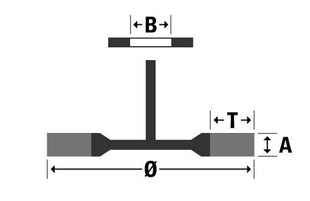 cepillo redondo osborn (8000427741) Ø 60 mm espesor de alambre 0,3 mm 15000 rpm