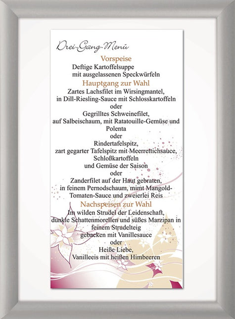 Cornice a scatto per maul ( 9000493130 ) formato poster DIN A4 alluminio anodizzato