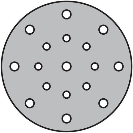 Disco abrasivo Klingspor PS 22 K ( 8000353003 ) GLS 15 150 mm grana 120 Numero di fori 8 + 8 + 1