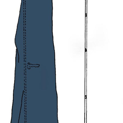 Kirchner Schutzhülle SIMPROFLEX ( 4000369720 ) Türschutz Breite 125 cm transparent