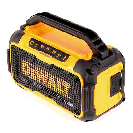 DeWalt DCR 011 Akku Bluetooth Lautsprecher 10,8-18V + 1x Akku 2,0Ah - ohne Ladegerät - Toolbrothers