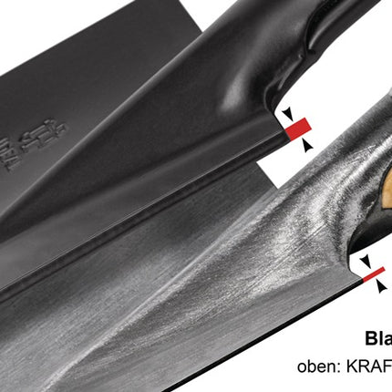 Vanga elettrica ideale ( 4000818493 ) dimensioni 280 x 190 / 180 mm 2 Manico tubolare in acciaio con pomello in legno duro