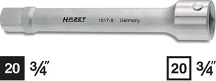 Hazet Rallonge 1017-8 ( 8000467329 ) 3/4 ″ Longueur 200 mm