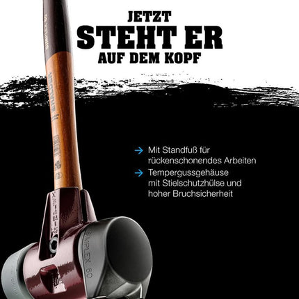 Mazza Halder soft-face SIMPLEX ( 8000794782 ) Lunghezza 405 mm Testa Ø 60 mm