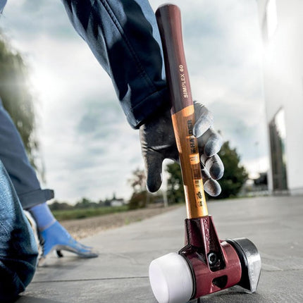 Mazza Halder soft-face SIMPLEX ( 8000794782 ) Lunghezza 405 mm Testa Ø 60 mm