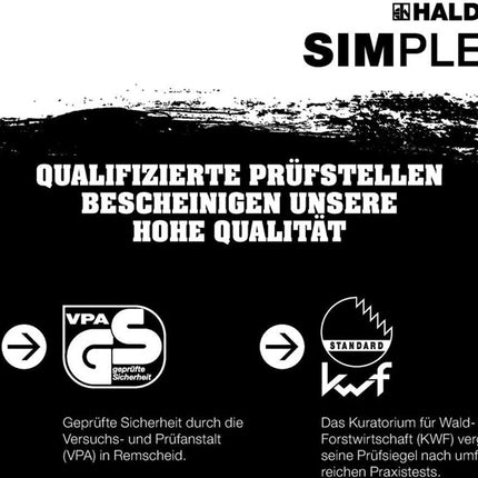 Martello demolitore Halder SIMPLEX ( 4000815572 ) 4100 g Lunghezza del manico 850 mm