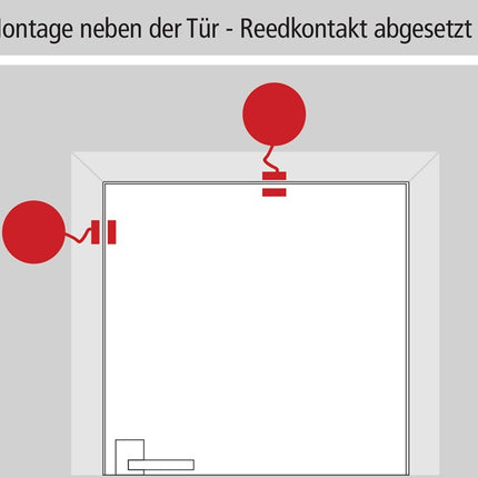 Dispositivo di monitoraggio GFS Dexcon ( 3000250890 ) senza preallarme rosso in plastica