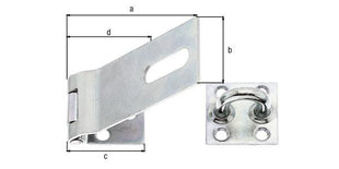 GAH Alberts Sicherheitsüberfalle ( 8002410710 ) Länge 93 x 38 mm Breite 37 mm