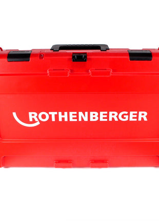 Rothenberger ROMAX 4000 Basic Set CAS Akku Pressmaschine 18 V 34 kN + 2x Akku 4,0 Ah + Ladegerät + Koffer