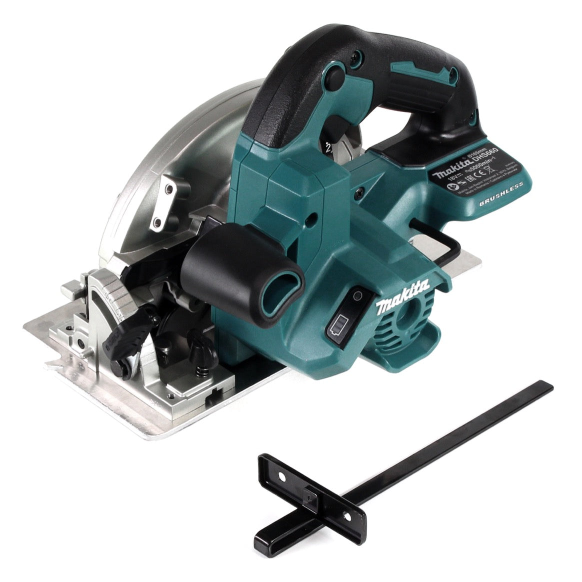 Makita DHS 660 Z Sega circolare per legno 18 V 165mm - senza batteria, senza caricabatterie