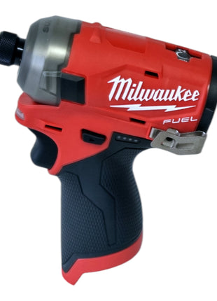 Milwaukee M12 FQID-251 akumulatorowy klucz udarowy 12 V 50 Nm 1/4" bezszczotkowy + 1x akumulator 2,5 Ah + ładowarka