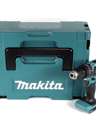 Makita DHP 485 ZJ 18 V Li-Ion Perceuse visseuse à percussion sans fil Solo + Coffret de transport - sans batterie, sans chargeur