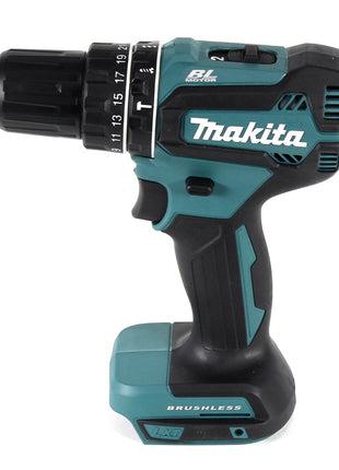 Makita DHP 485 RT1J Perceuse visseuse à percussion sans fil 18 V Li-Ion + 1x Batterie 5,0 Ah + 1x Chargeur + 1x Coffret de transport