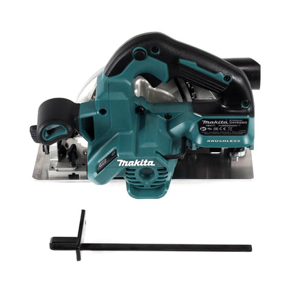 Makita DHS 660 RGJ Akku Handkreissaege 18 V 165 mm im Makpac 2 x 6 0 Ah Akku Ladegeraet 2 - toolbrothers