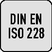 Calibro per filettatura BOSS DIN EN ISO 228 ( 4136400810 ) G 2 ″x11 Ø nominale 59,614 mm