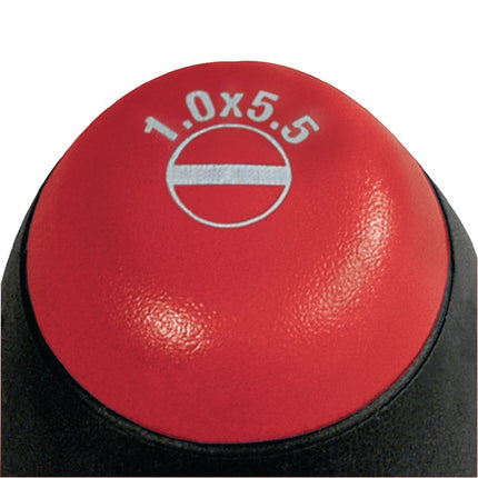 Wiha Schraubendreher 302 ( 4000825694 ) Schneidenbreite 4 mm Rundklinge