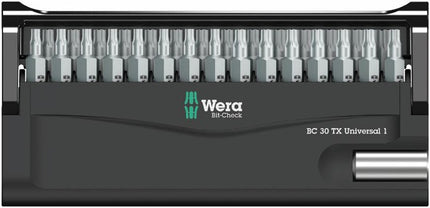 Wera Bit-Check 30 TX Universal 1 SB ( 4000828163 ) Set di punte da 30 pezzi