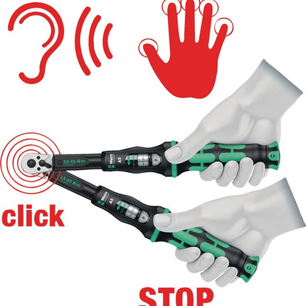 Chiave dinamometrica Wera Click-Torque X 6 ( 8000377301 ) 80 - 400 Nm