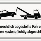 Hinweiszeichen ( 3000277687 ) Widerrechtliches Parken Kunststoff