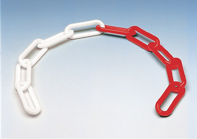Catena divisoria ( 1000131202 ) plastica rosso/bianco 6 mm