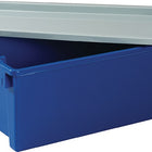 Coperchio ( 9000446947 ) L600xL400mm grigio adatto a contenitori girevoli impilabili