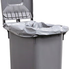 Sacchetto di plastica ( 9000466520 ) 240 l LD-PE grigio 100 µm