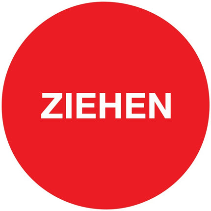 Adesivo per porta ( 3000277040 ) Ø 50 mmLxL Pellicola autoadesiva