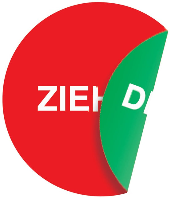 Adesivo per porta ( 3000277039 ) Ø 50 mmLxL Pellicola autoadesiva