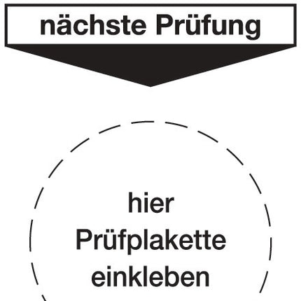 Grundplakette ( 9000477000 ) B80xL40 mm Folie