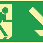 Cartello di salvataggio BGV A8 ( 3000277443 ) L297xL148 mm plastica