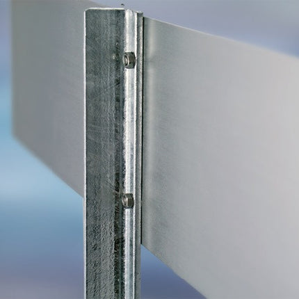 Supporto in acciaio ( 3000277691 ) con piastra di base per segnaletica di parcheggio