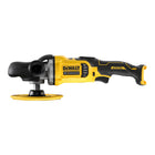 Pulidora excéntrica a batería DeWalt DCM 849 E2 18 V 180 mm sin escobillas + 2x batería Powerstack 1,7 Ah + cargador