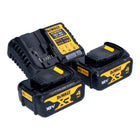 DeWalt DCM 849 M2 Akku Exzenter Poliermaschine 18 V 180 mm Brushless + 2x Akku 4,0 Ah + Ladegerät