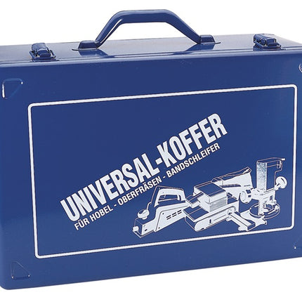 Werkzeugmaschinenkoffer ( 4000871284 ) B430xT280xH185mm Schaumstoffeinlage Stahlblech blau