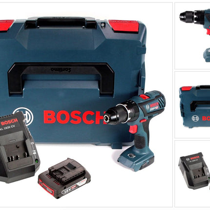 Bosch GSB 18 V-28 Professional 18 V Li-Ion Akku Schlagbohrschrauber in L-Boxx + 1 x 2,0 Ah Akku + Ladegerät - Toolbrothers