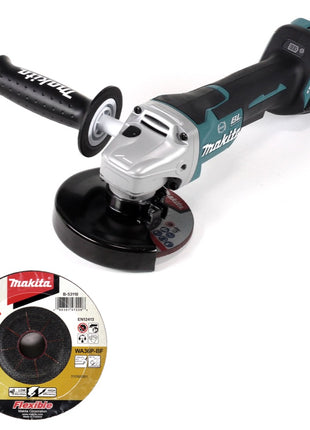 Makita DGA 517 Z Akku Winkelschleifer 18 V 125 mm Brushless Solo + 6x Schruppscheibe - ohne Akku, ohne Ladegerät - Toolbrothers