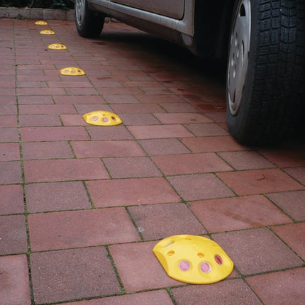 Markierungsknopf ( 9000490030 ) mit weißen/roten Reflektoren