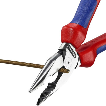 Pinze combinate ad ago Knipex ( 8002875243 ) lunghezza 185 mm nero atramentato