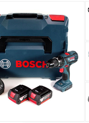 Bosch GSB 18 V-28 Professional 18 V Li-Ion Akku Schlagbohrschrauber in L-Boxx + 2 x 6,0 Ah Akku + Ladegerät - Toolbrothers