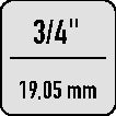 Fein Kernbohrer NOVA 50 ( 4149702654 ) Nenn-Ø 16 mm Weldon