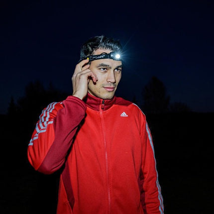 Brennenstuhl LED-Kopfleuchte KL 100 ( 4000873109 ) für Batterien 2xAA Mignon