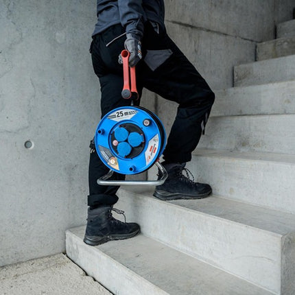 Brennenstuhl Kabeltrommel Garant ( 8000337573 ) 25 m Gummi-Neopren 3 x 1,5 mm² Kunststoff IP44