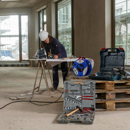 Brennenstuhl Kabeltrommel Garant ( 8000337574 ) 25 m Gummi-Neopren 3 x 2,5 mm² Kunststoff IP44