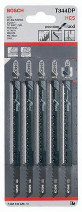 Lama per seghetto alternativo Bosch T 344 DP ( 4000837571 ) lunghezza complessiva 152 mm HCS