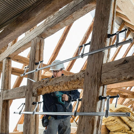 Set di morsetti ad alte prestazioni Bessey SLV/GSV ( 4000831546 ) Larghezza di serraggio 1500 mm Sporgenza 120 mm