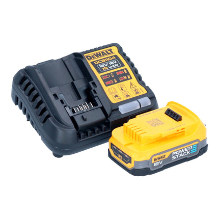 Avvitatore a percussione a batteria DeWalt DCD 999 E1 18 V 95 Nm Brushless + 1x batteria Powerstack 1,7 Ah + caricabatteria