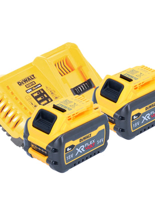 Akumulatorowa pilarka tarczowa DeWalt DCS 573 T2 18 V 190 x 30 mm bezszczotkowa + 2x akumulator 6,0 Ah + ładowarka