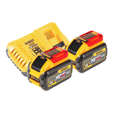 Sega circolare a batteria DeWalt DCS 573 X2 18 V 190 x 30 mm brushless + 2x batteria 9,0 Ah + caricabatterie
